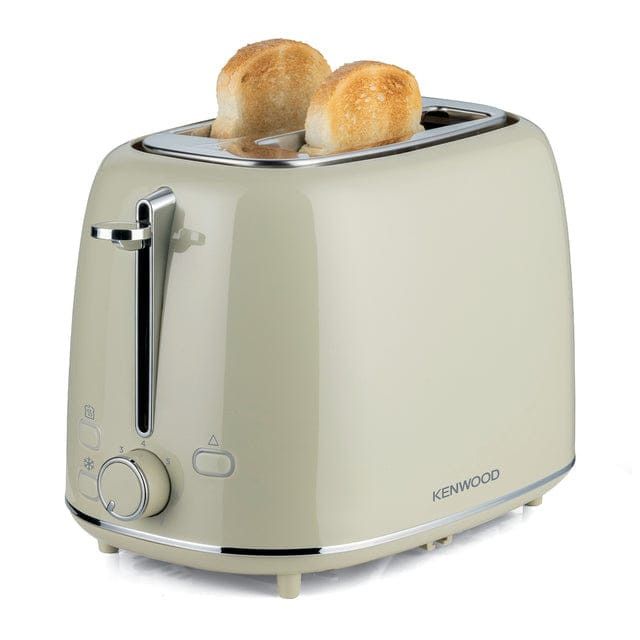 Kenwood TOASTER Kenwood Eterna Plastic 2 Slice Toaster Glossy Beige TCP31.000BG