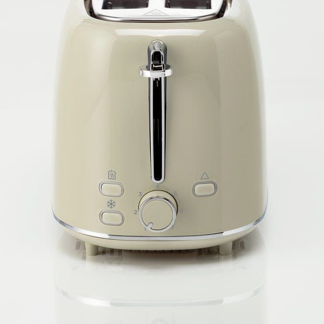 Kenwood TOASTER Kenwood Eterna Plastic 2 Slice Toaster Glossy Beige TCP31.000BG