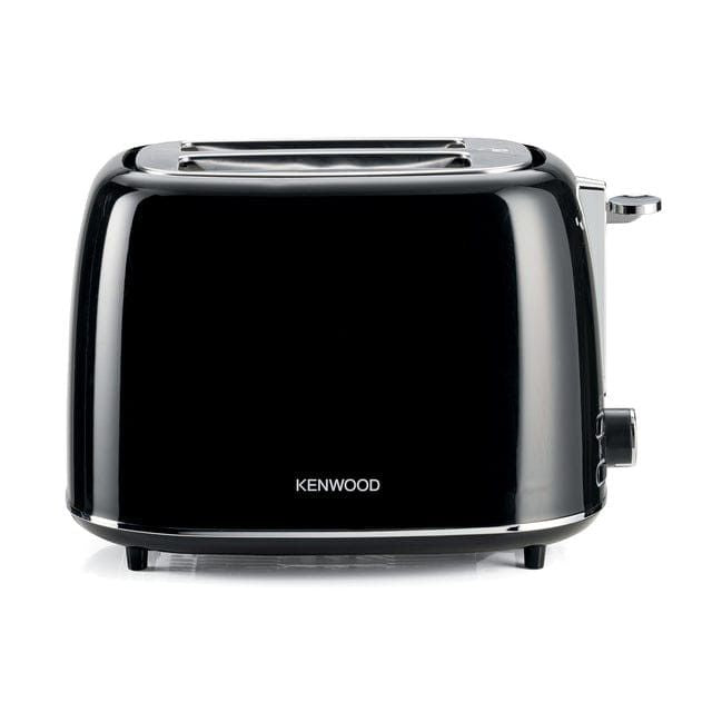 Kenwood TOASTER Kenwood Eterna Plastic 2 Slice Toaster Glossy Black TCP31.000BK