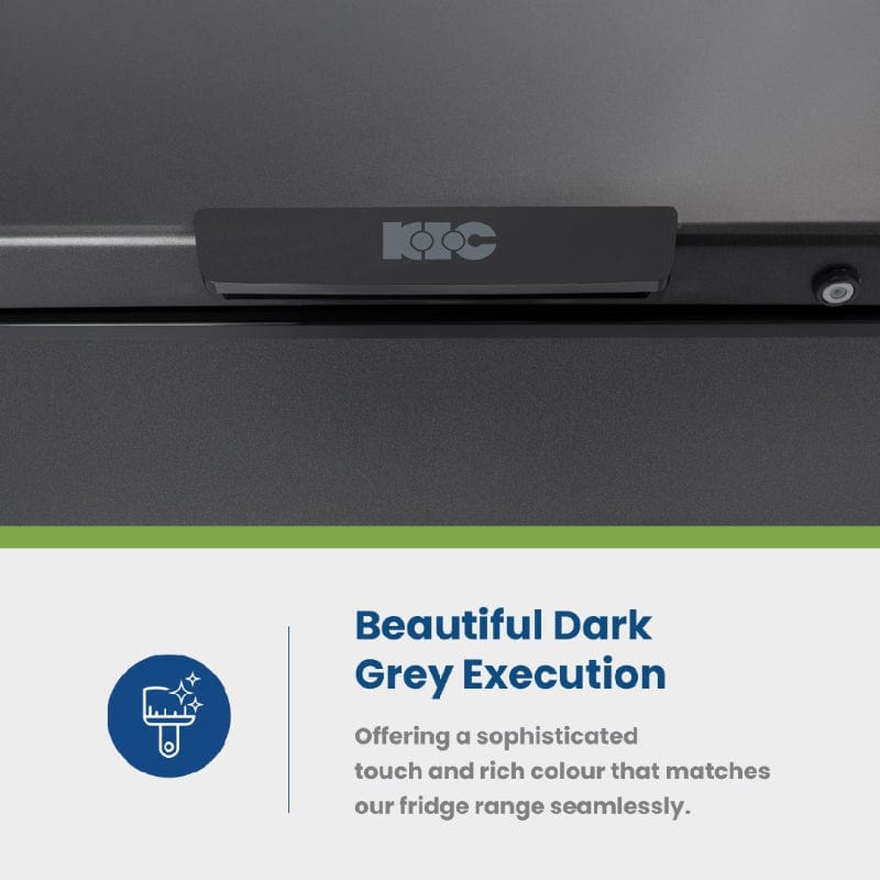 KIC Chest Freezer KIC 279L Dark Grey Chest Freezer KCG305GR