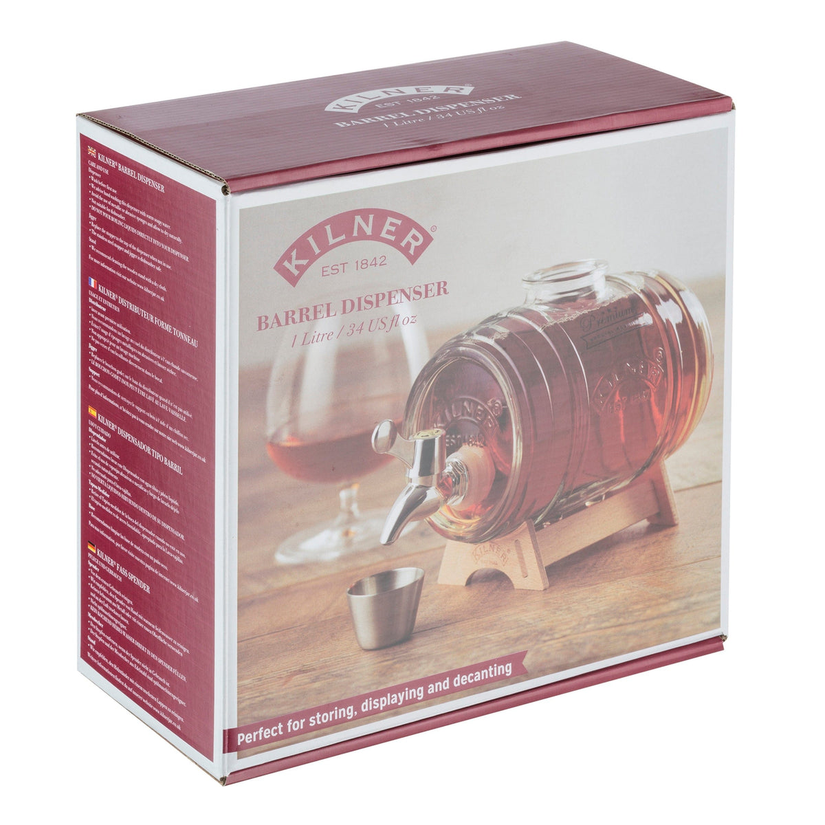 Kilner Fermentation Kilner Barrel Dispenser 1L KL0025793 (7401161752665)
