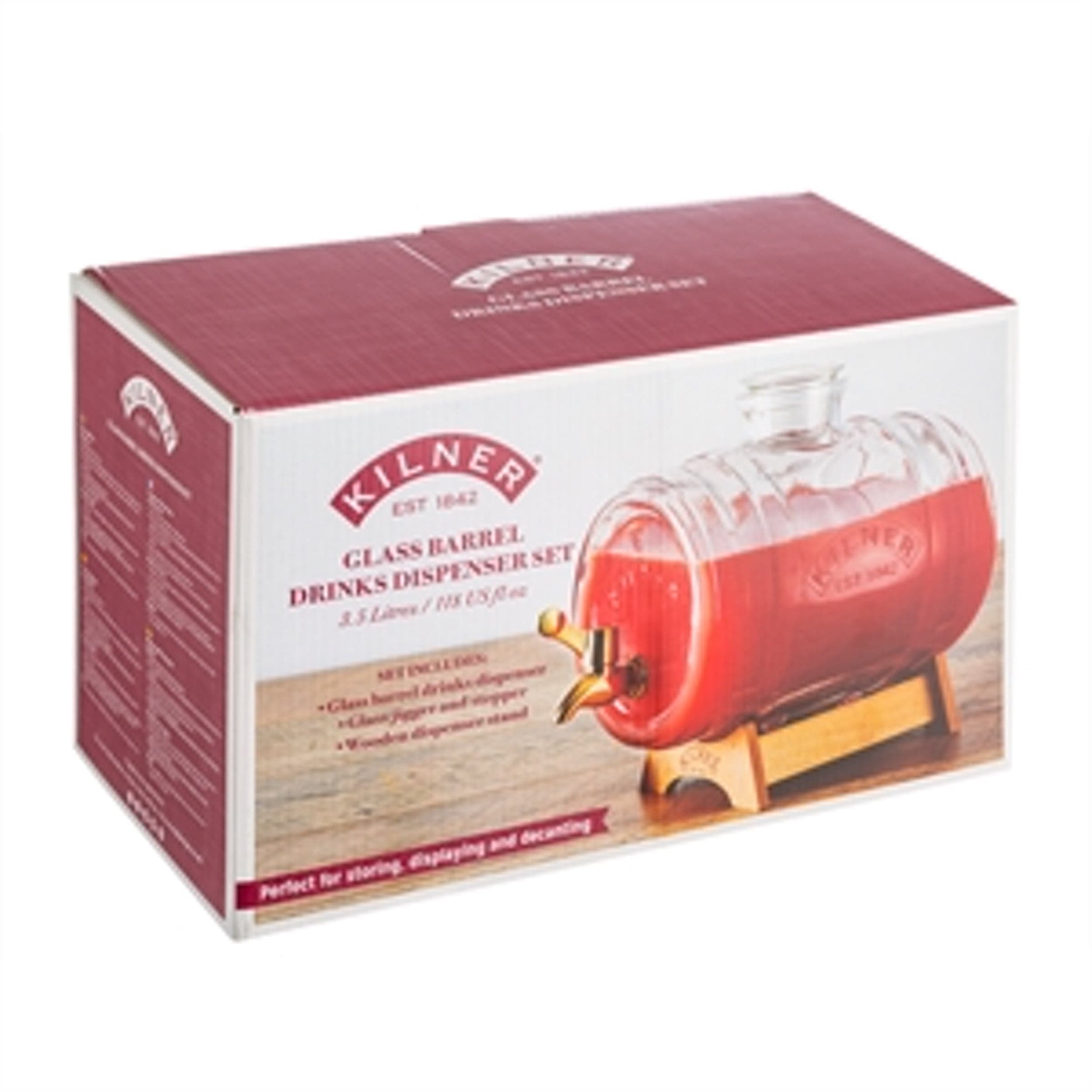 Kilner Fermentation Kilner Barrel Drinks Dispenser 3L KL0025896 (7401164505177)