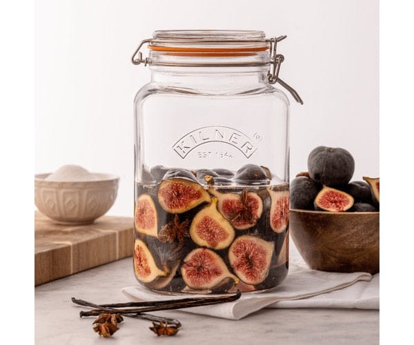 Kilner Fermentation Kilner Clip Top Square Jar 3L KL0025079 (7497992208473)
