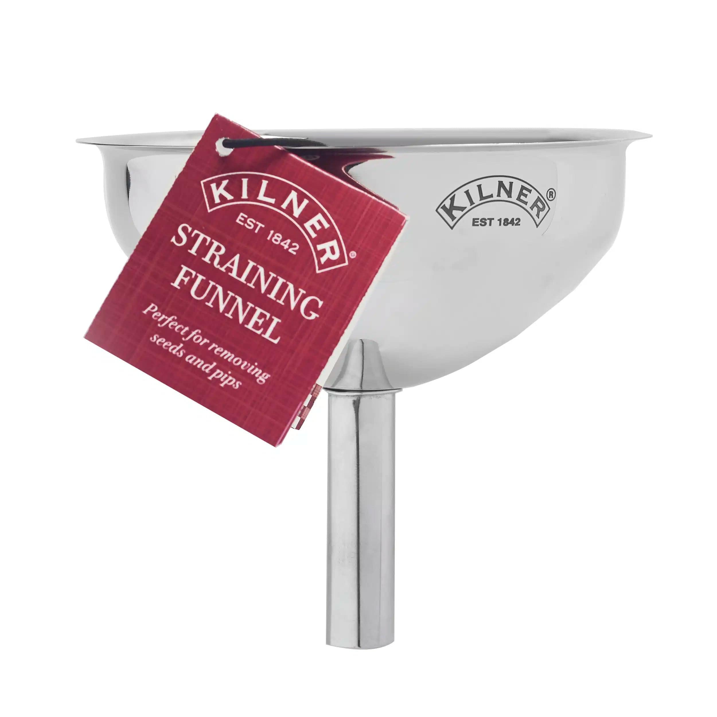 Kilner Storage Jar Kilner Funnel Strainer Stainless Steel KL0025411 (7802432585817)