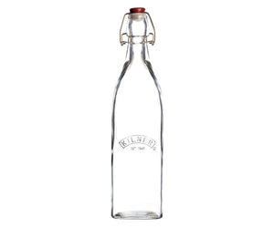 Kilner Universal Jar Kilner Clip Top Square Bottle 1 Litre KL0025472