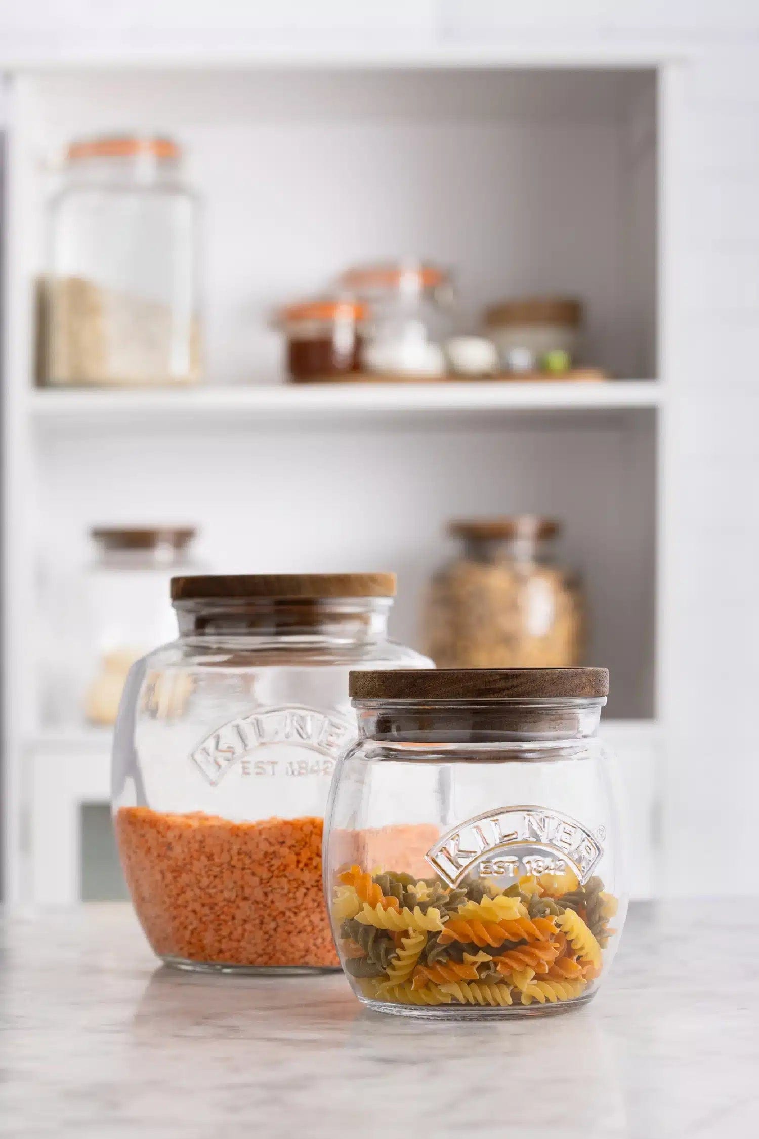 Kilner Universal Jar Kilner Universal Jar Acacia Lid 2L KL0025087