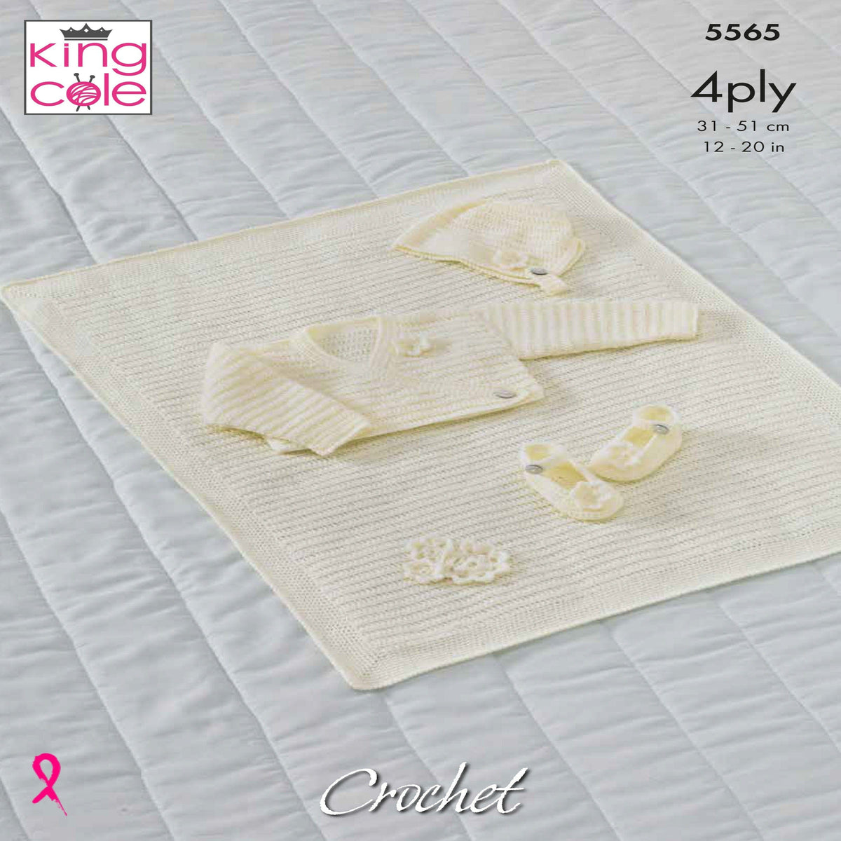 KING COLE Habby King Cole 4Ply Pattern 5565 (7300922638425)