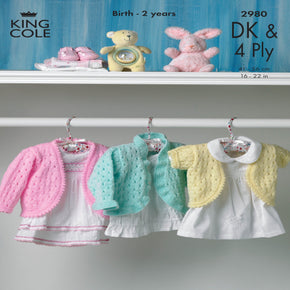 KING COLE Habby King Cole Double Knit & 4Ply Pattern 2980 (7300919492697)