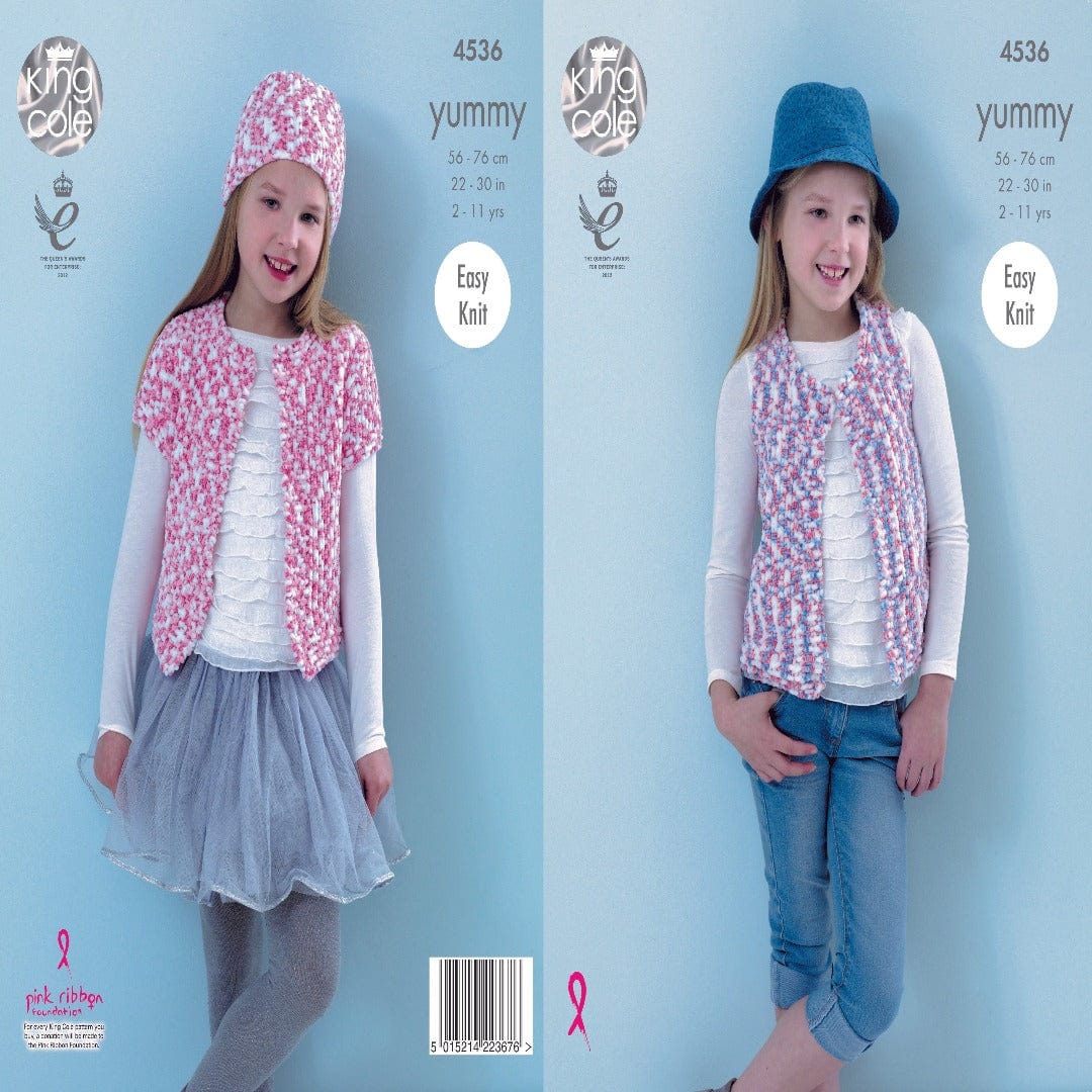 KING COLE Habby King Cole Yummy Pattern 4536 (7300919885913)