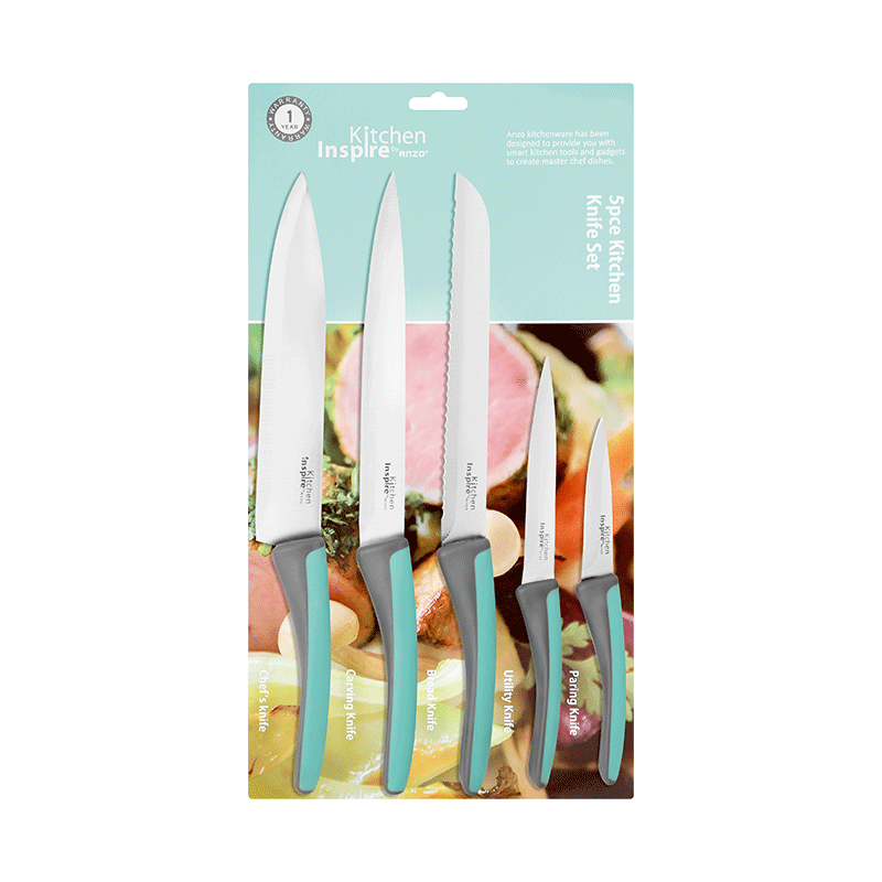 Kitchen Inspire CUTLERY Kitchen Inspire 5pce Kitchen Knife Set 501127 (7334128877657)
