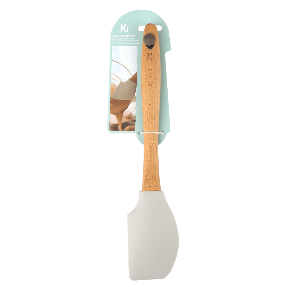 Kitchen Inspire CUTLERY Kitchen Inspire Beechwood Spatula Large 502145 (7596732678233)