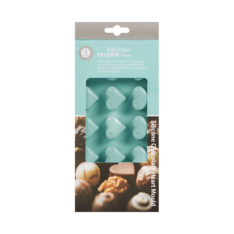 Kitchen Inspire CUTLERY Kitchen Inspire Chocolate Heart Mould 501208 (7484337848409)