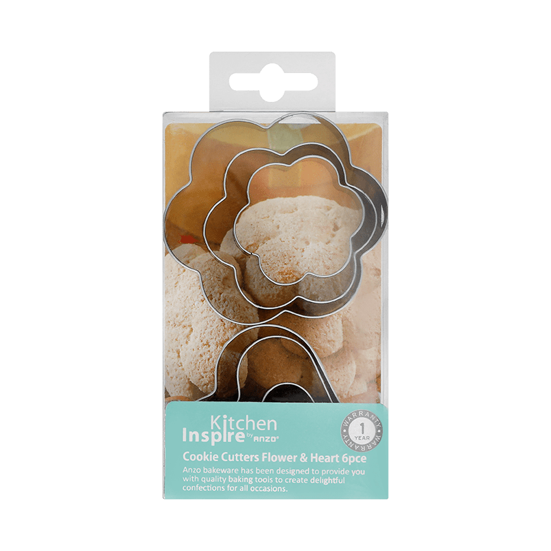 Kitchen Inspire CUTLERY Kitchen Inspire Cookie Cutters Flower 501217 (7444303839321)