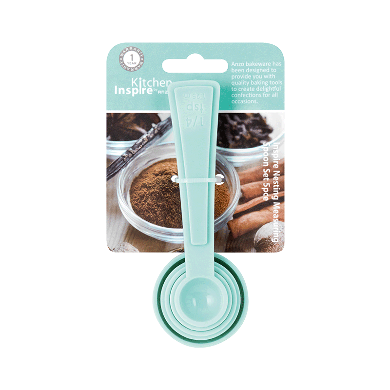 Kitchen Inspire CUTLERY Kitchen Inspire Nesting Measuring Spoons 501225 (7444675330137)