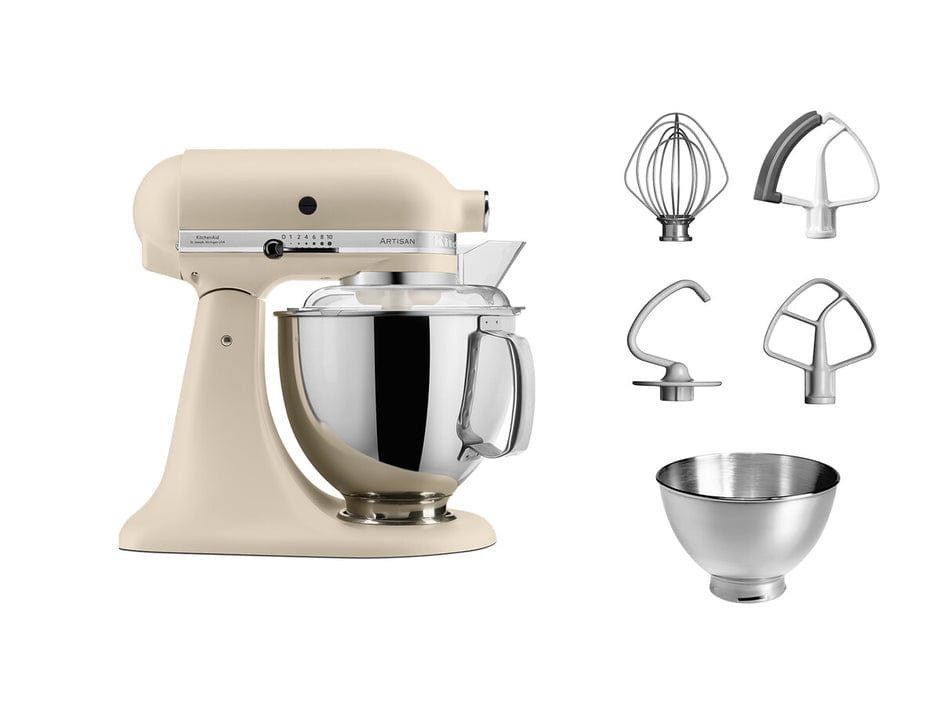 KitchenAid Food Processor KitchenAid Artisan 4.8L Stand Mixer Fresh Linen 5KSM175PSEFL