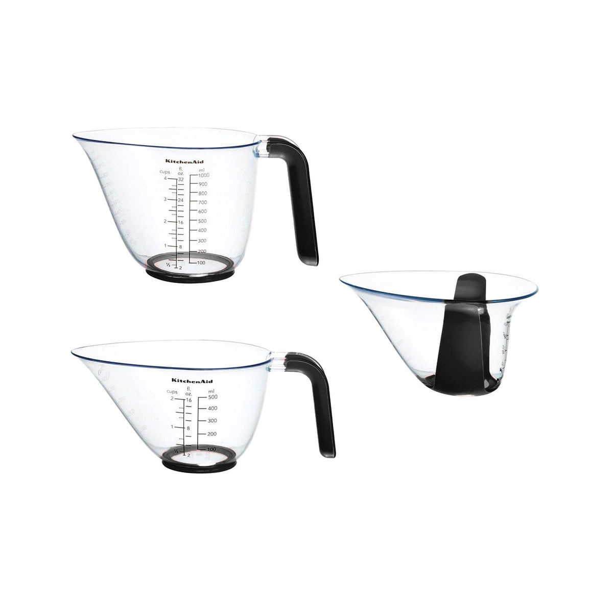 KitchenAid Measuring Jugs KitchenAid 3 Piece Measuring Jugs Transparent KN2980SOBI (7764831404121)