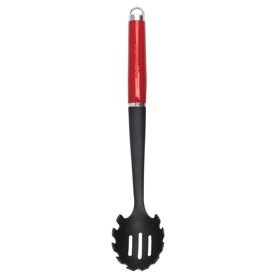 KitchenAid Pasta Spoon KitchenAid Coreline Pasta Server Empire Red KAG0050