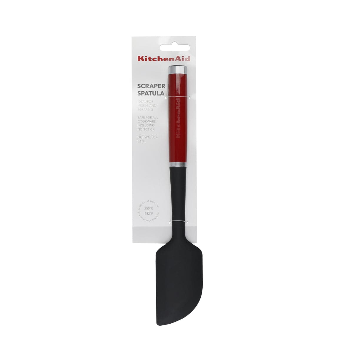KitchenAid Pasta Spoon KitchenAid Coreline Scraper Spatula Empire Red KAG0310