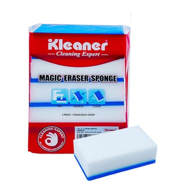 Kleaner Brush Kleaner Magic Eraser Sponge Powerful Cleaning 5Pcs GSH016 (7497867624537)