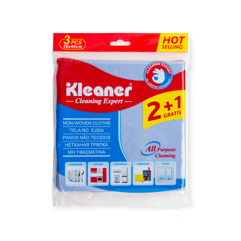 Kleaner Brush Kleaner Non Woven Cleaning Cloths 38X40 GSG007 (7497877422169)