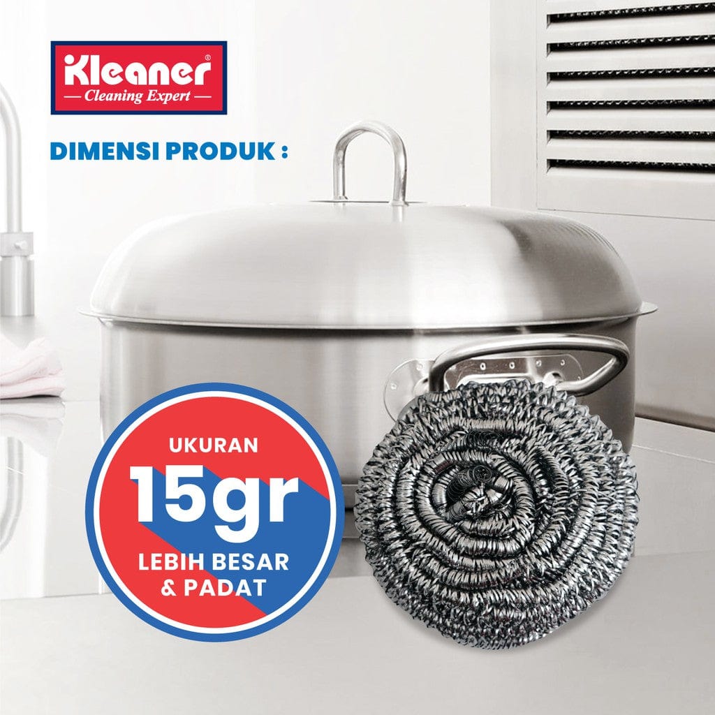 Kleaner Brush Kleaner Stainless Steel Scourer 1pcs GSH010-1 (7497878765657)