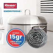 Kleaner Brush Kleaner Stainless Steel Scourer 4pcs GSH008 (7497868017753)