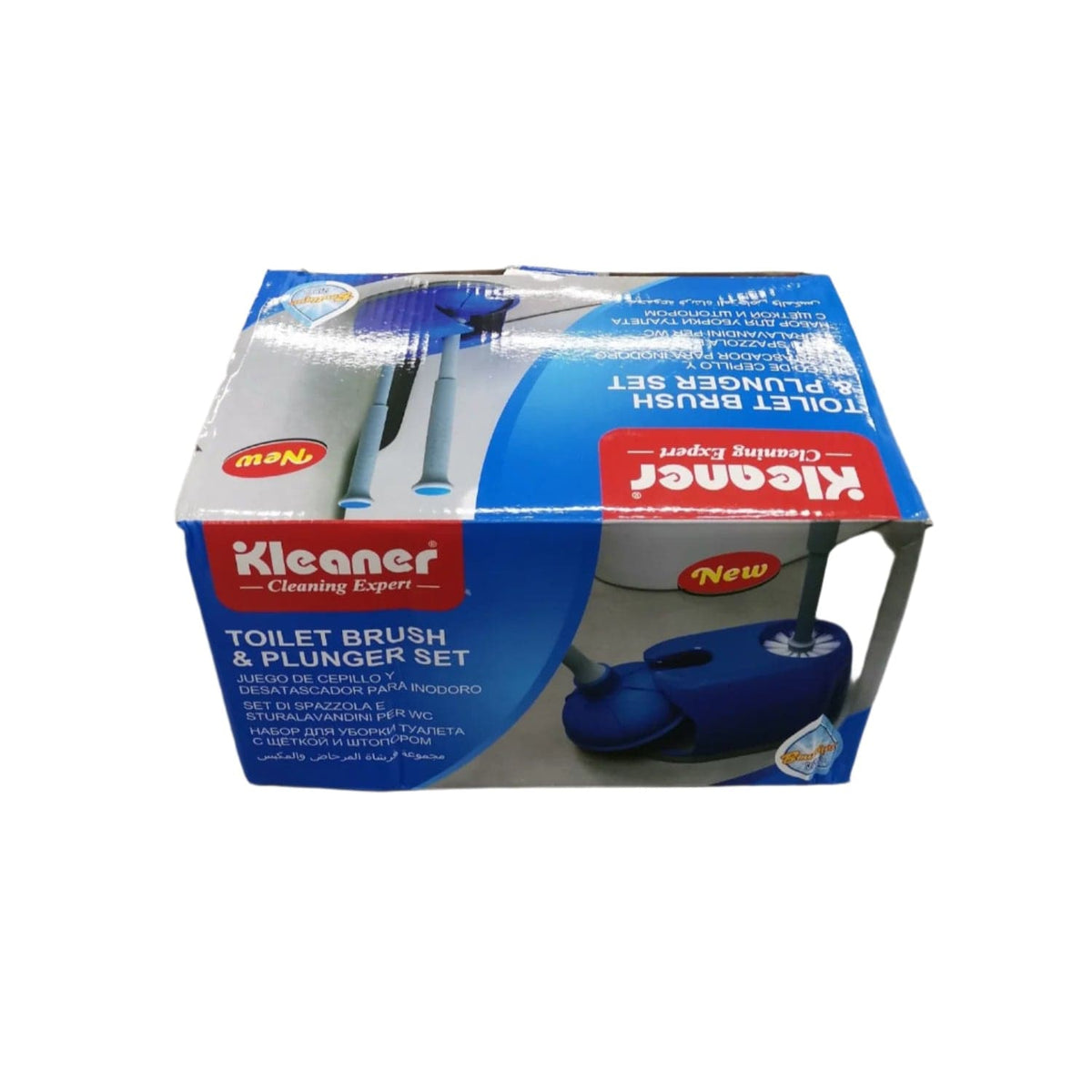 Kleaner Brush Kleaner Toilet Brush & Plunger Set KD2309