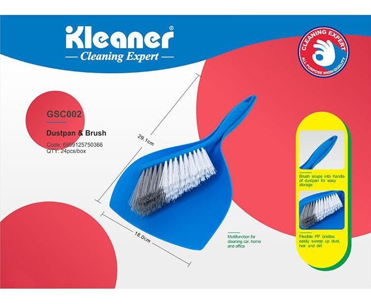 Kleaner Dustpan With Broom Kleaner Mini Dustpan & Brush GSC002 (7885892943961)