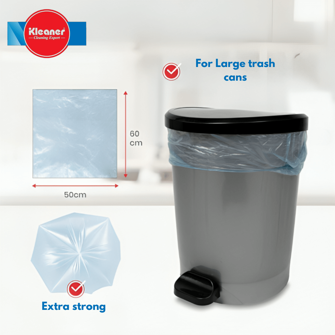 Kleaner Refuse Bags Kleaner Garbage Bag Large 72 Sheets 15 Litres GSL004 (7881027289177)