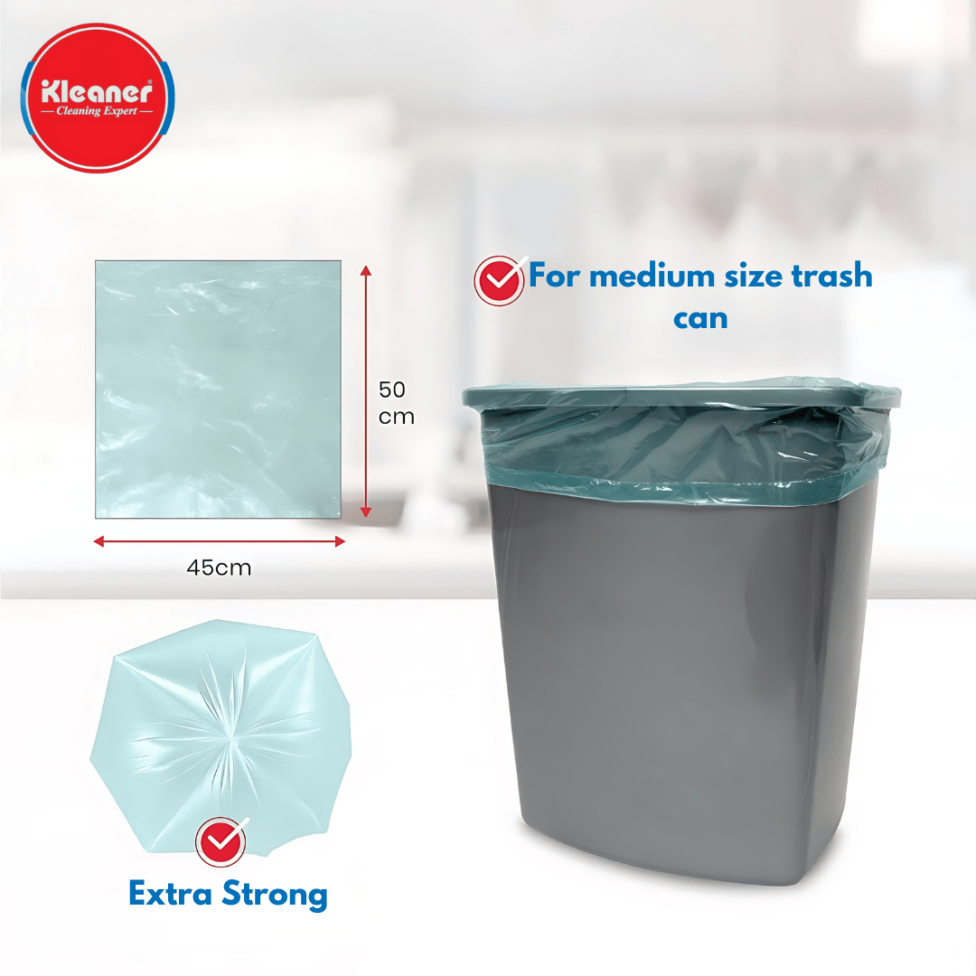 Kleaner Refuse Bags Kleaner Garbage Bag Medium 10 Litres GSL003 (7881026568281)