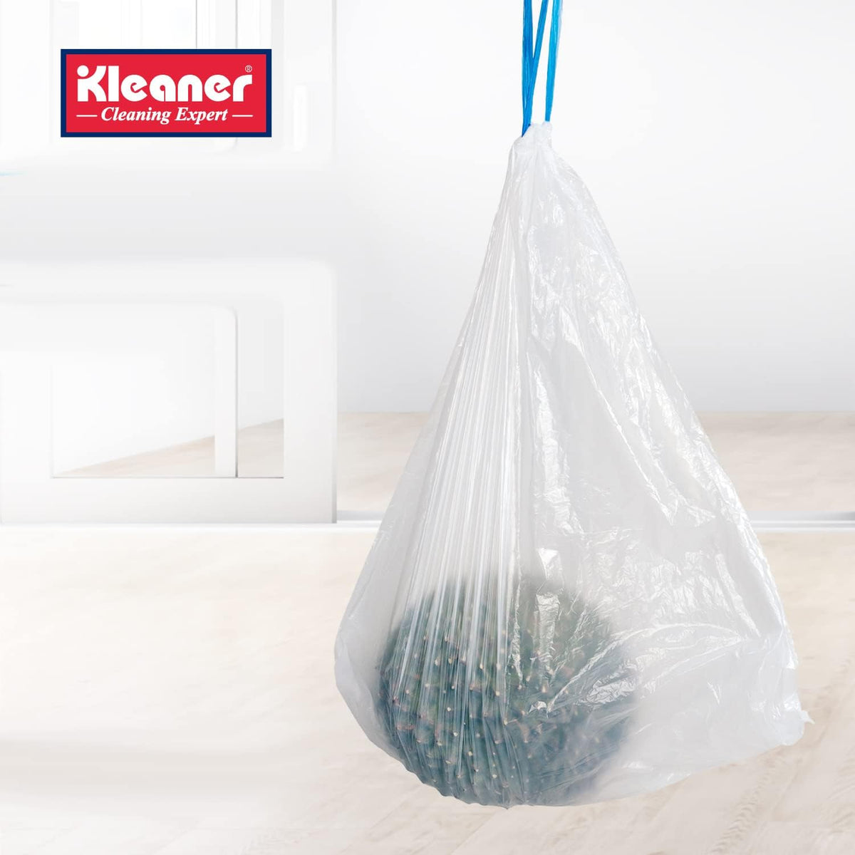 Kleaner Refuse Bags Kleaner Garbage Bag Medium 60 Sheets 10 Litres GSL006 (7881027649625)
