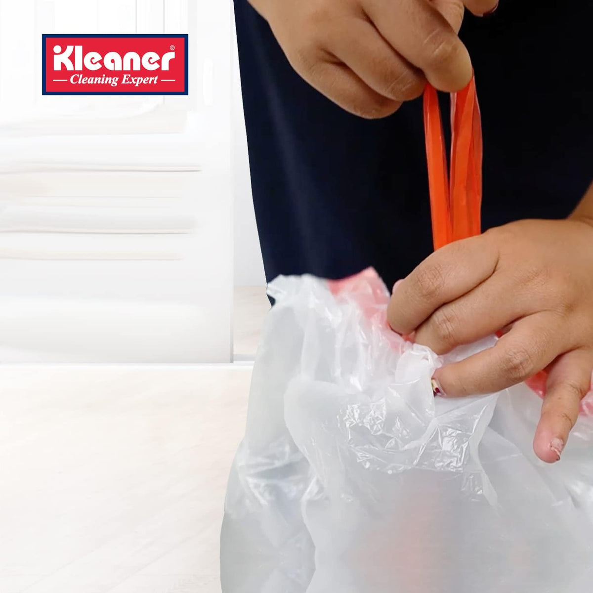 Kleaner Refuse Bags Kleaner Garbage Bag Medium 60 Sheets 10 Litres GSL006 (7881027649625)