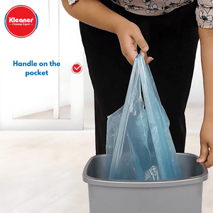 Kleaner Refuse Bags Kleaner Garbage Bag With Handle 12 Litres GSL005 (7881028272217)