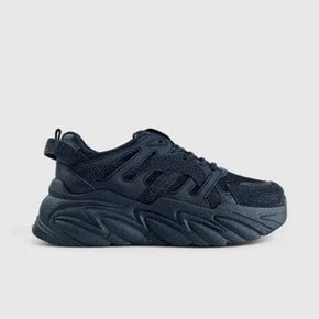 Klevas Sneaker 3 K7 Lacey Sneaker Black Mono