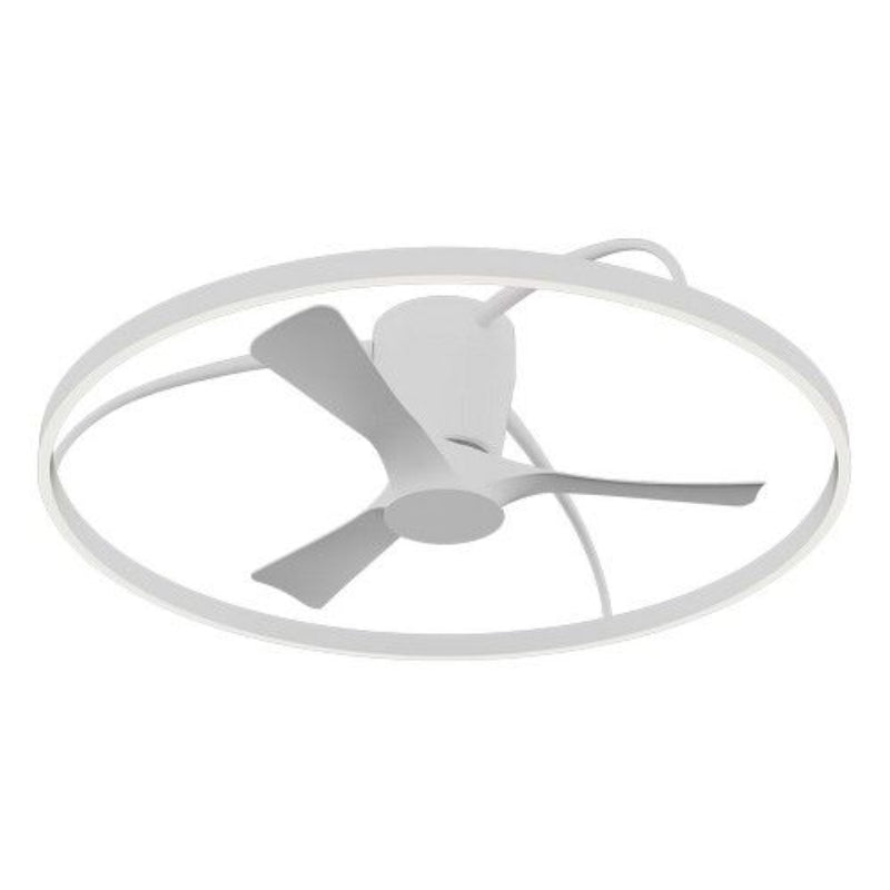 K Light 238-100-WH/WH 100cm LED Ceiling Fan Light White.