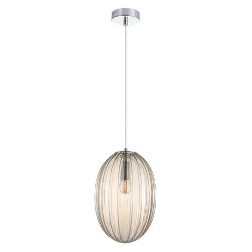 K Light A-KLCH-900-S/CG, A-KLCH-900-S/OP, A-KLCH-900-S/SM Marilyn Small Glass Pendant Chrome (Multiple Colours/Finishes).