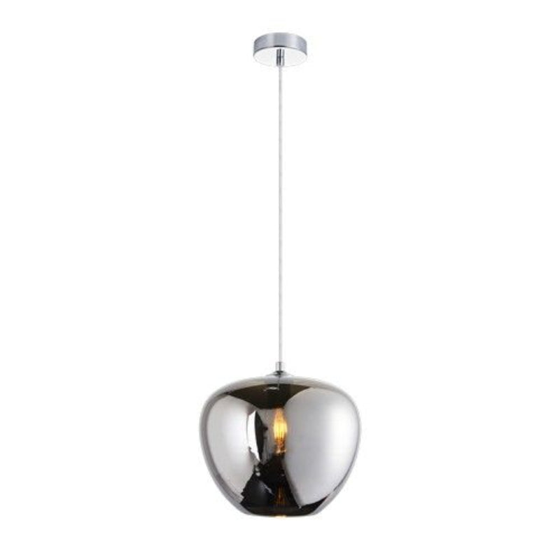 K Light A-KLCH-910-S/SM Apple Small Glass Pendant (Multiple Colours/Finishes)