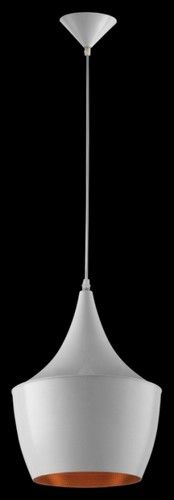 K Light CA-KLCH-1004/WH Crown Metal Pendant White and Gold.