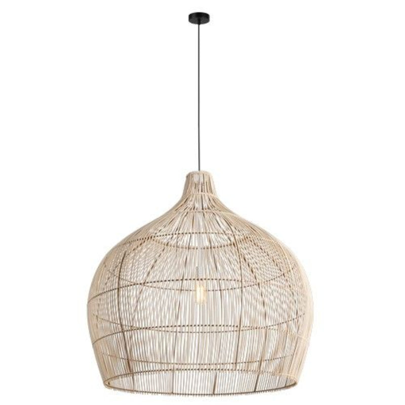 K Light E-KLCH-7150/100 230v 40W E27 Bamboo Pendant 100cm.