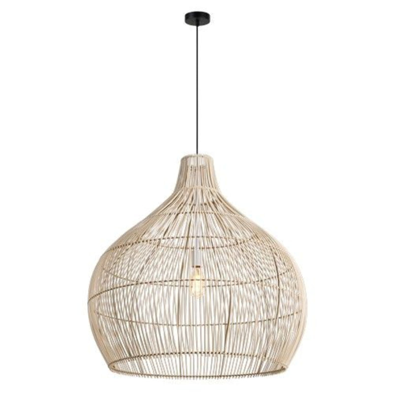 K Light E-KLCH-7150/80 230v 40W E27 Bamboo Pendant 80cm