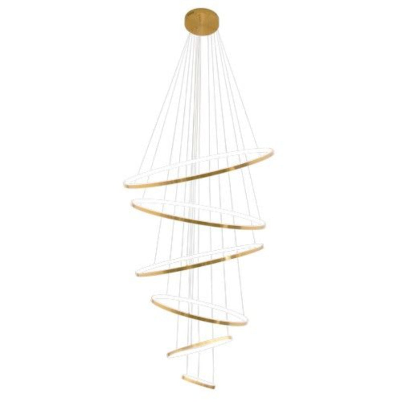 K Light K-LED-201/GD, K-LED-201/BL 230v 145W LED Mega Ribbon Pendant (Multiple Colours/Finishes).
