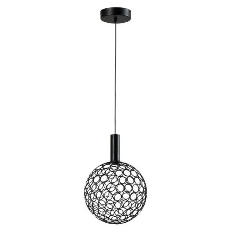 K Light K-LED-404-20/BL 230v 4.3W LED Medium Round Metal Ring Pendan.