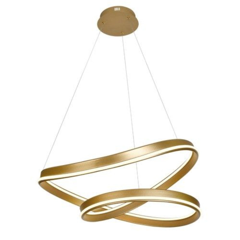 K Light K-LED-483/GD 230V 80W LED Celestial Pendant Gold.