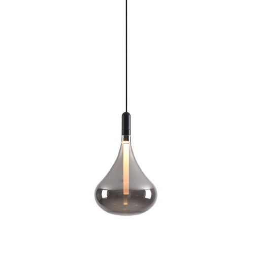K Light K-LED-CC4-1/SM 230v 2.5W LED Cape Grape Smoke Glass Pendant Smoke Glass.