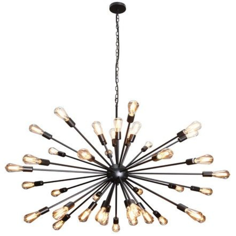 K Light WE-KLCH-301/BL, WE-KLCH-301/GD 40 Light Large Supernova Pendant (Multiple Colours/Finishes).