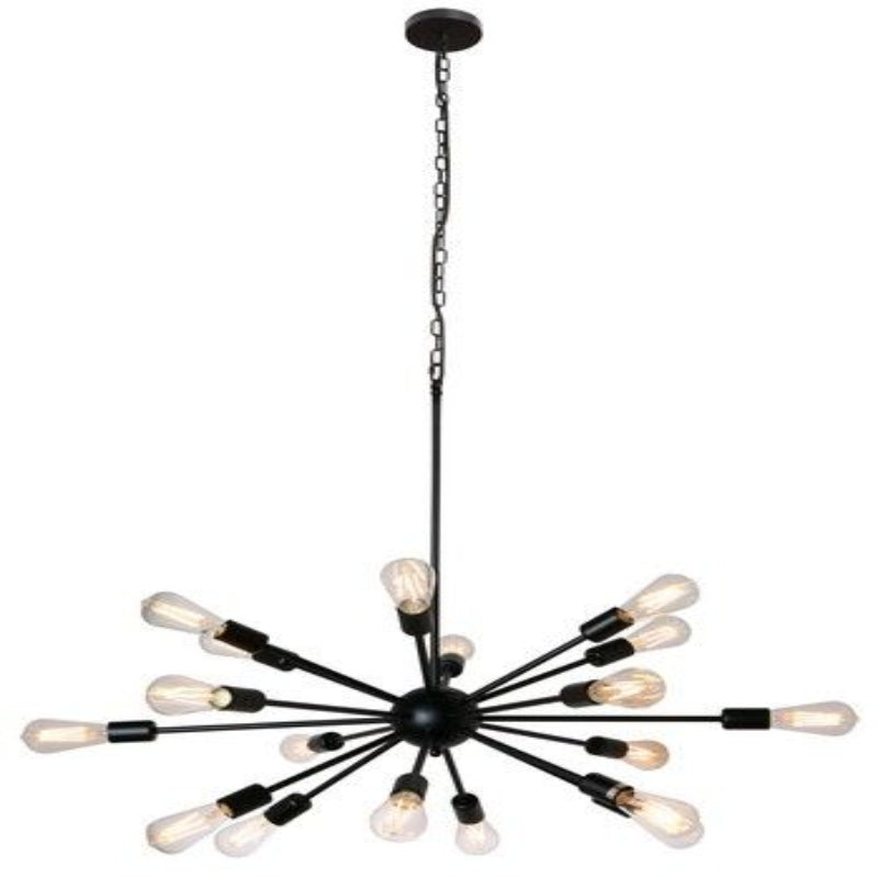 K Light WE-KLCH-302/BL, WE-KLCH-302/GD 18 Light Medium Supernova Pendant (Multiple Colours/Finishes).