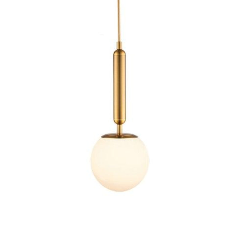 K Light 3E-KLCH-108-15 230v 3W G9 LED Fizz Pop 15cm Opal Glass Pendant.