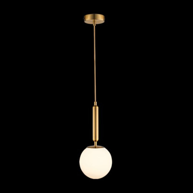 K Light 3E-KLCH-108-20 230v 40W E14 Fizz Pop 20cm Opal Glass Pendant.
