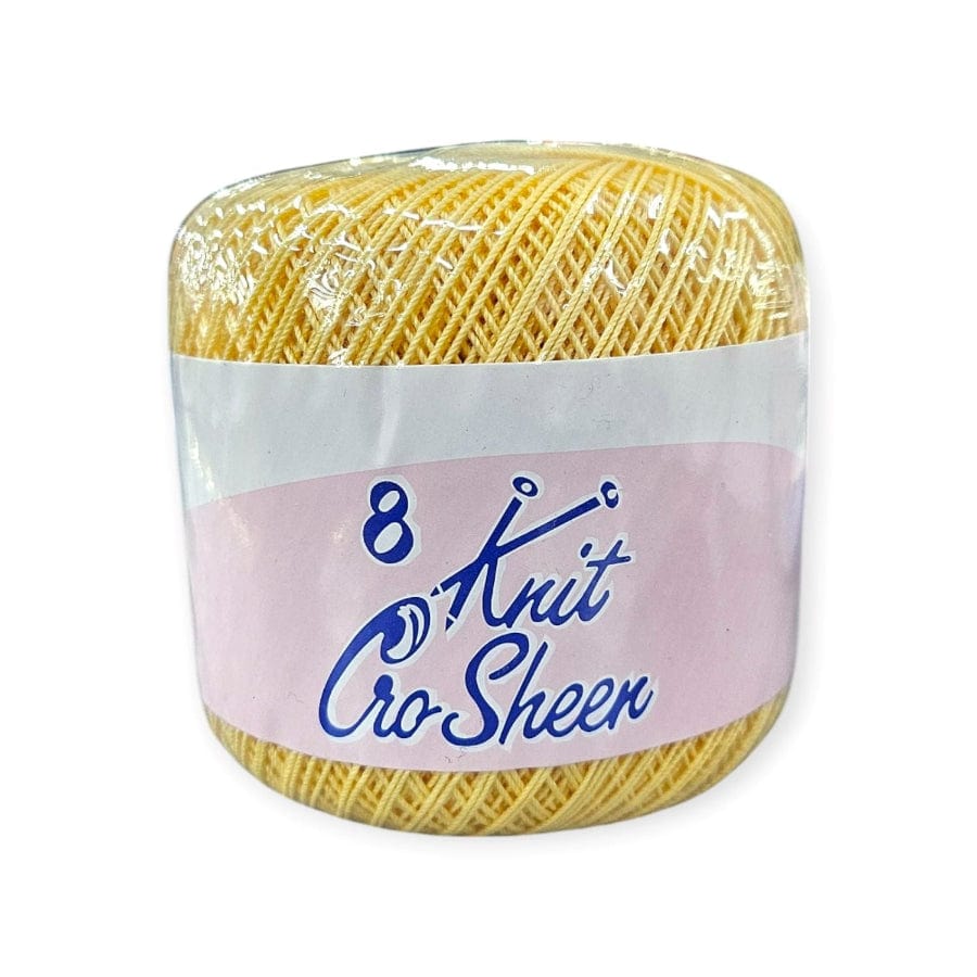 KNITTING Habby Butter Knit Cro Sheen No.8