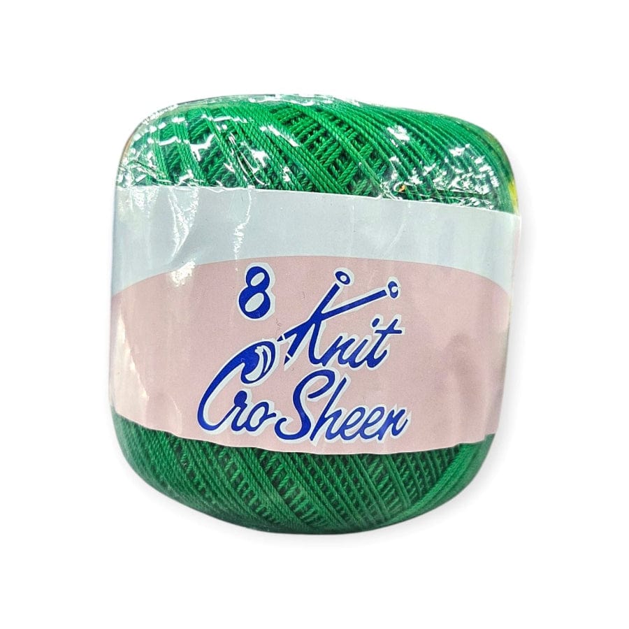 KNITTING Habby Emerald Knit Cro Sheen No.8
